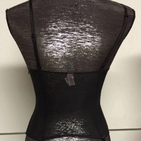 NEW Dream Angels Floral Lace & Ring Bustier Corset Top Beige - Picture 11 of 12